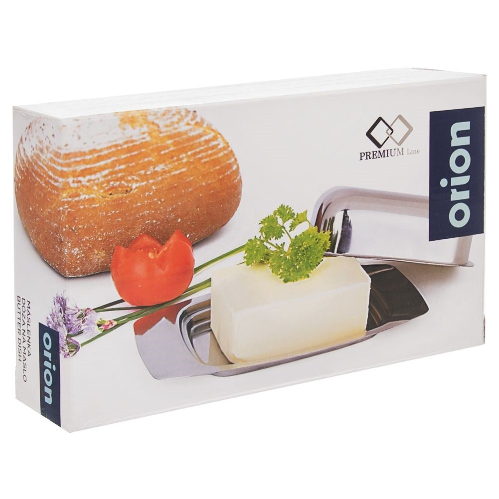 Elegant butter container in stainless steel for all kitchens