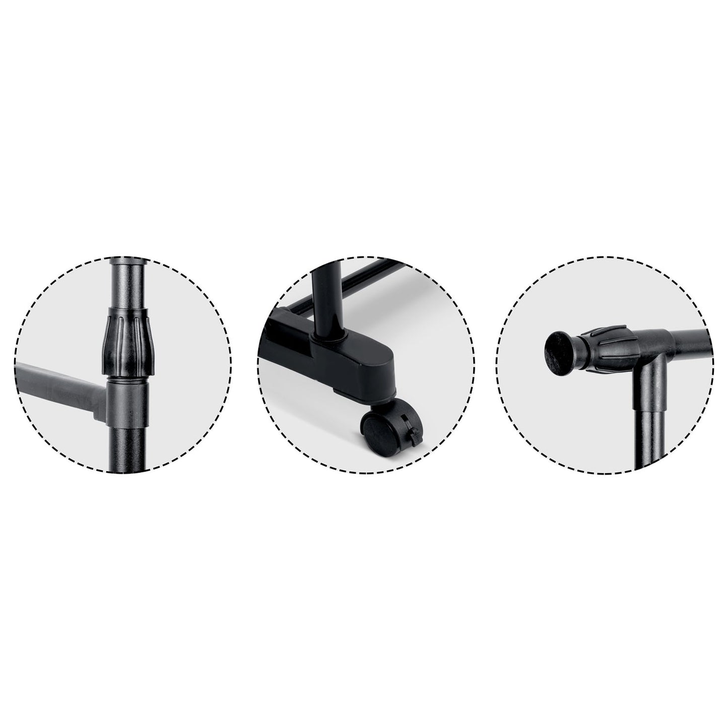 Elegant clothes hanger Massido 686200 black