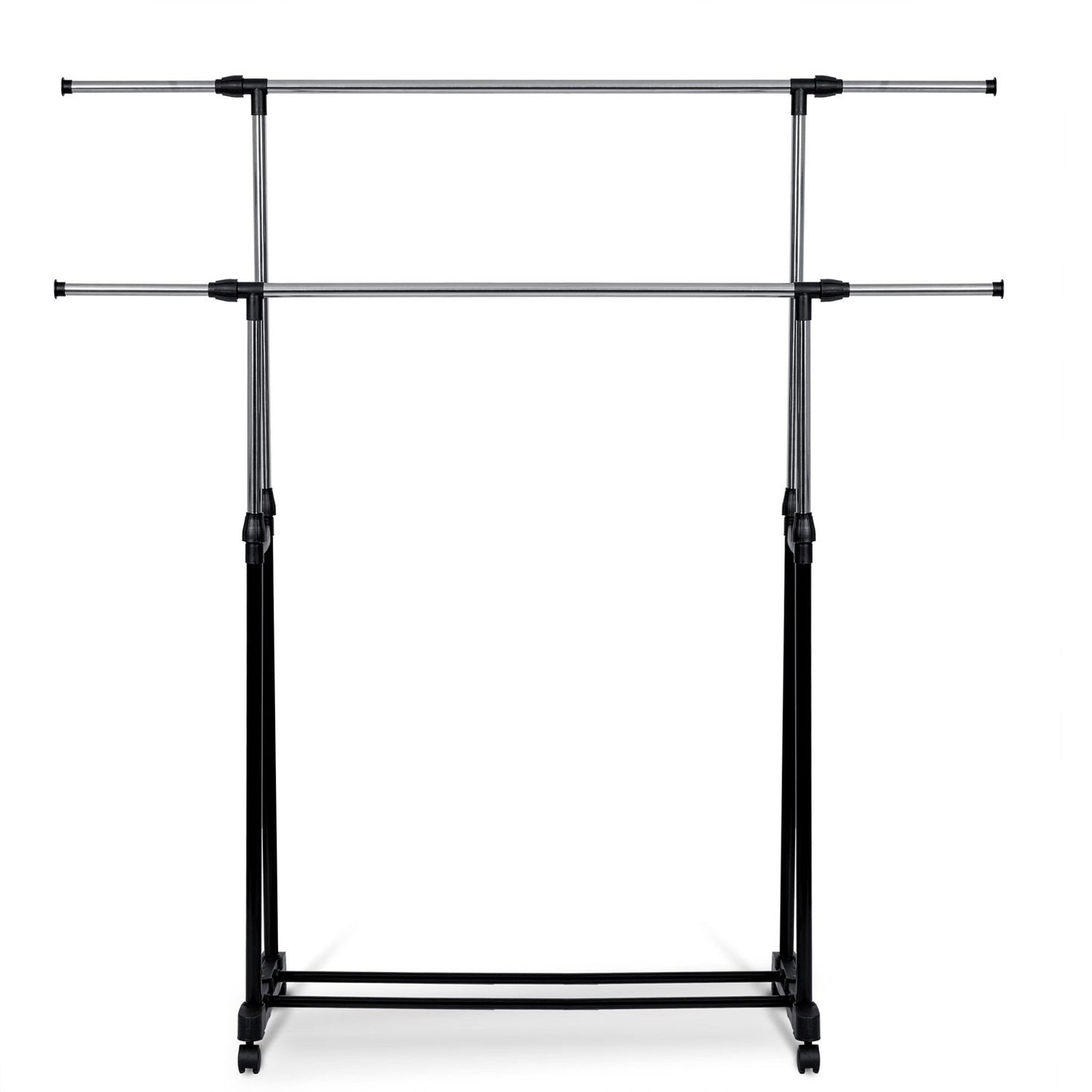 Elegant clothes hanger Massido 686400 in black and silver