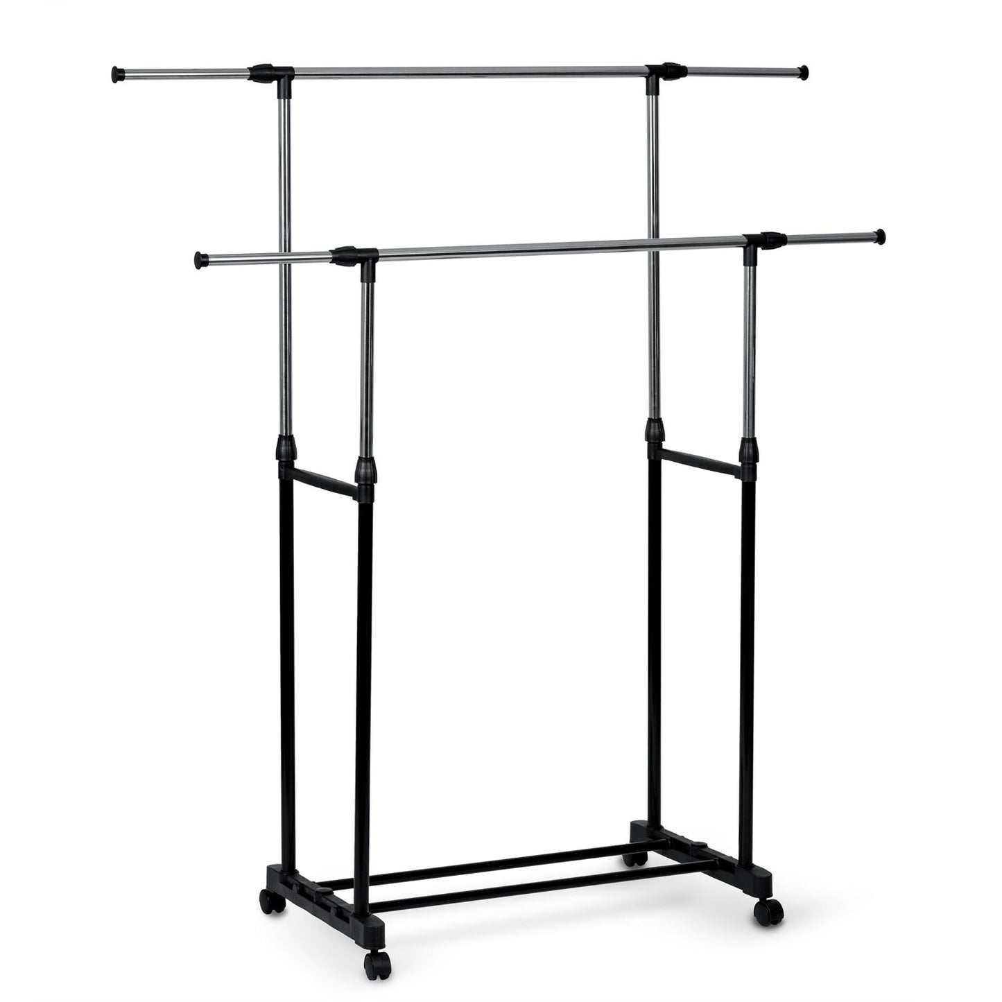 Elegant clothes hanger Massido 686400 in black and silver