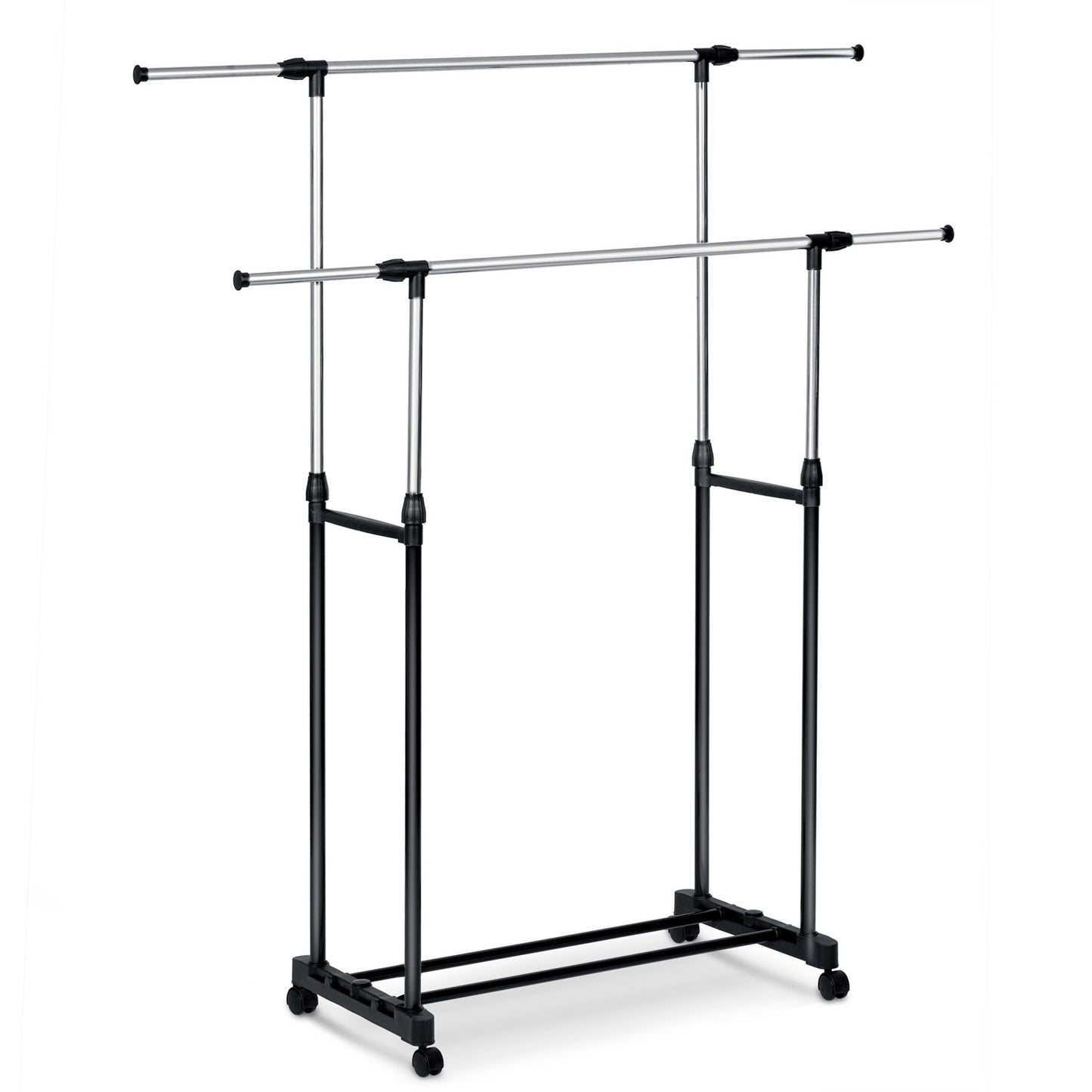Elegant clothes hanger Massido 686400 in black and silver