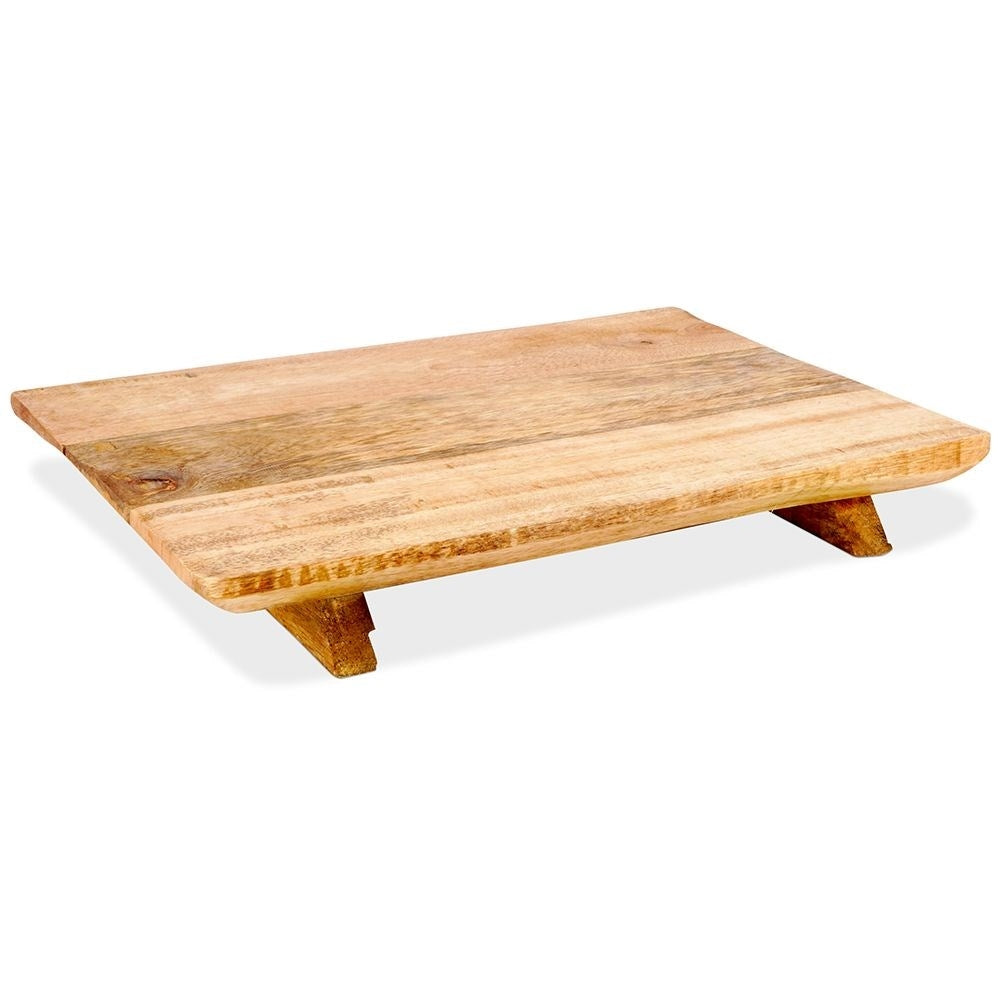 Elegant cutting board and serving board in mango wood