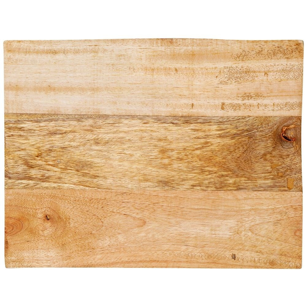 Elegant cutting board and serving board in mango wood