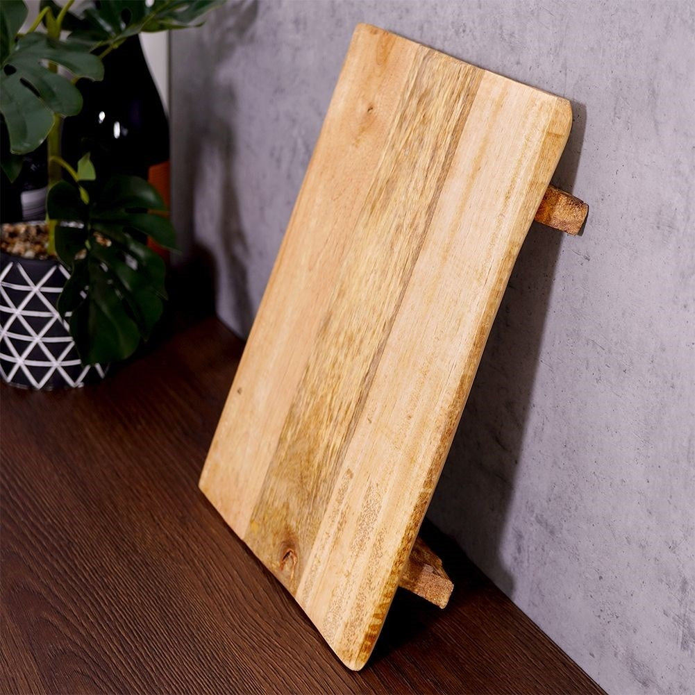 Elegant cutting board and serving board in mango wood