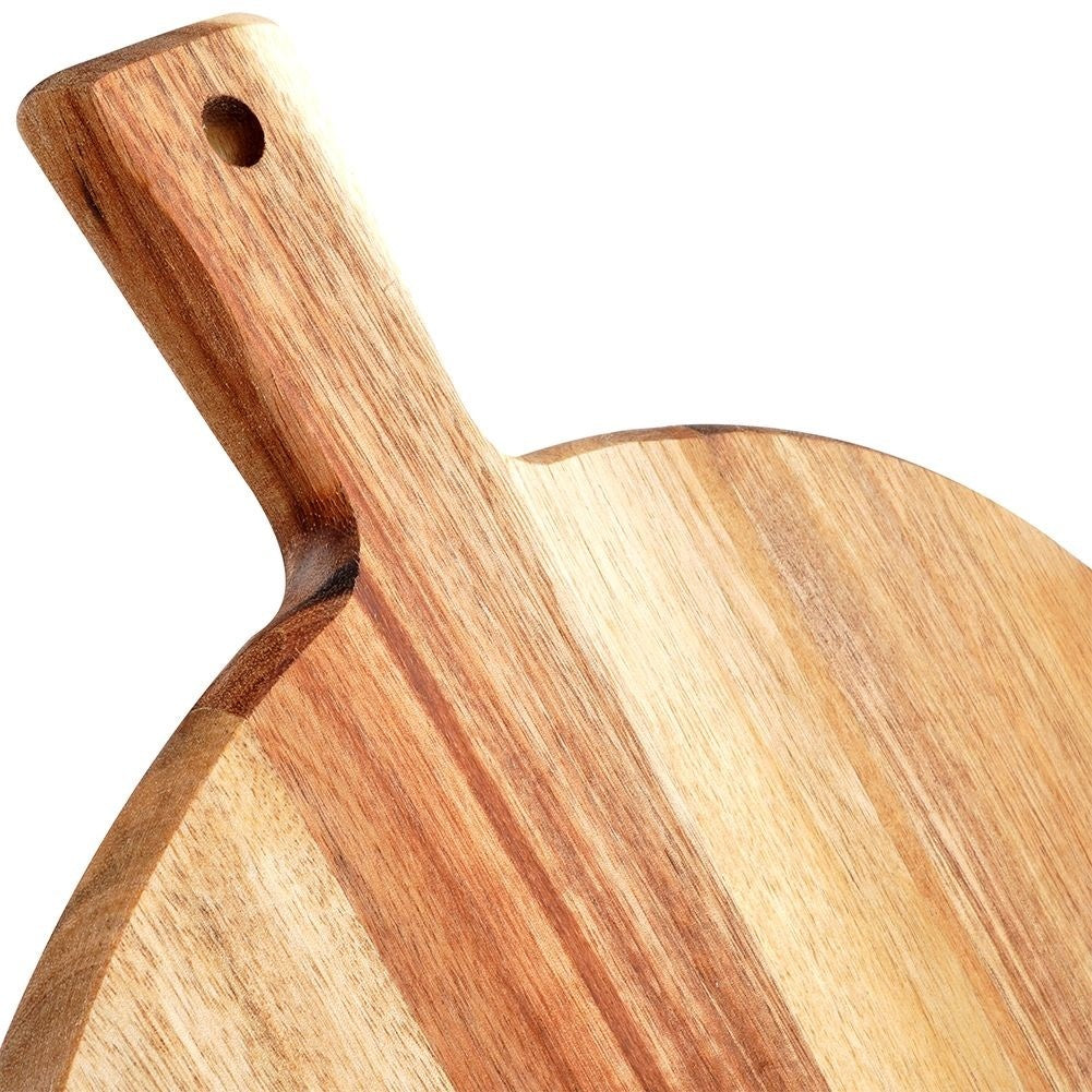 Elegant cutting board and serving tray in acacia wood