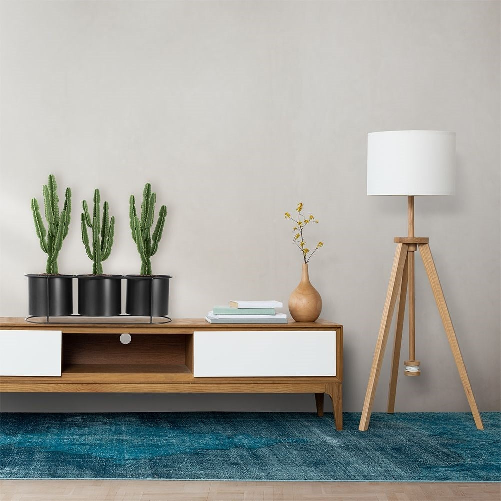 Elegant flower stand for three indoor/outdoor plants