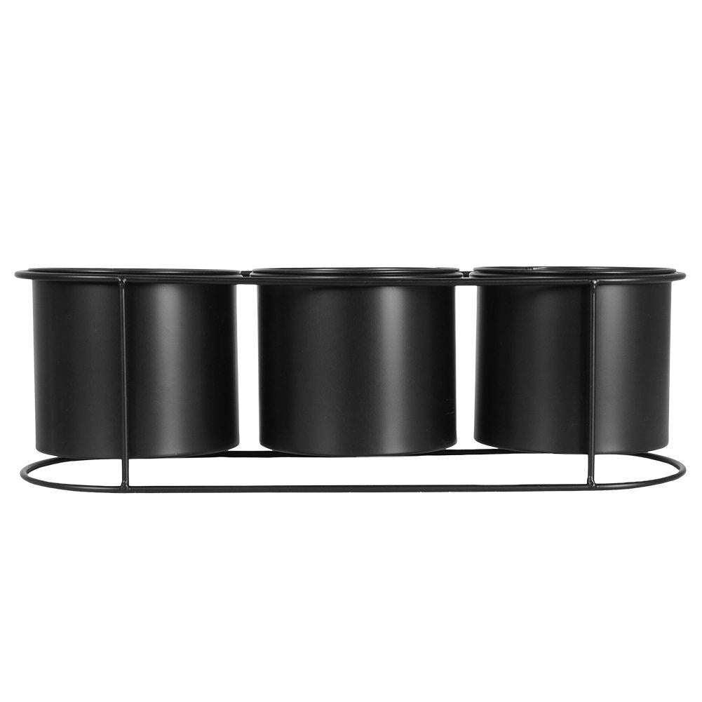 Elegant flower stand for three indoor/outdoor plants