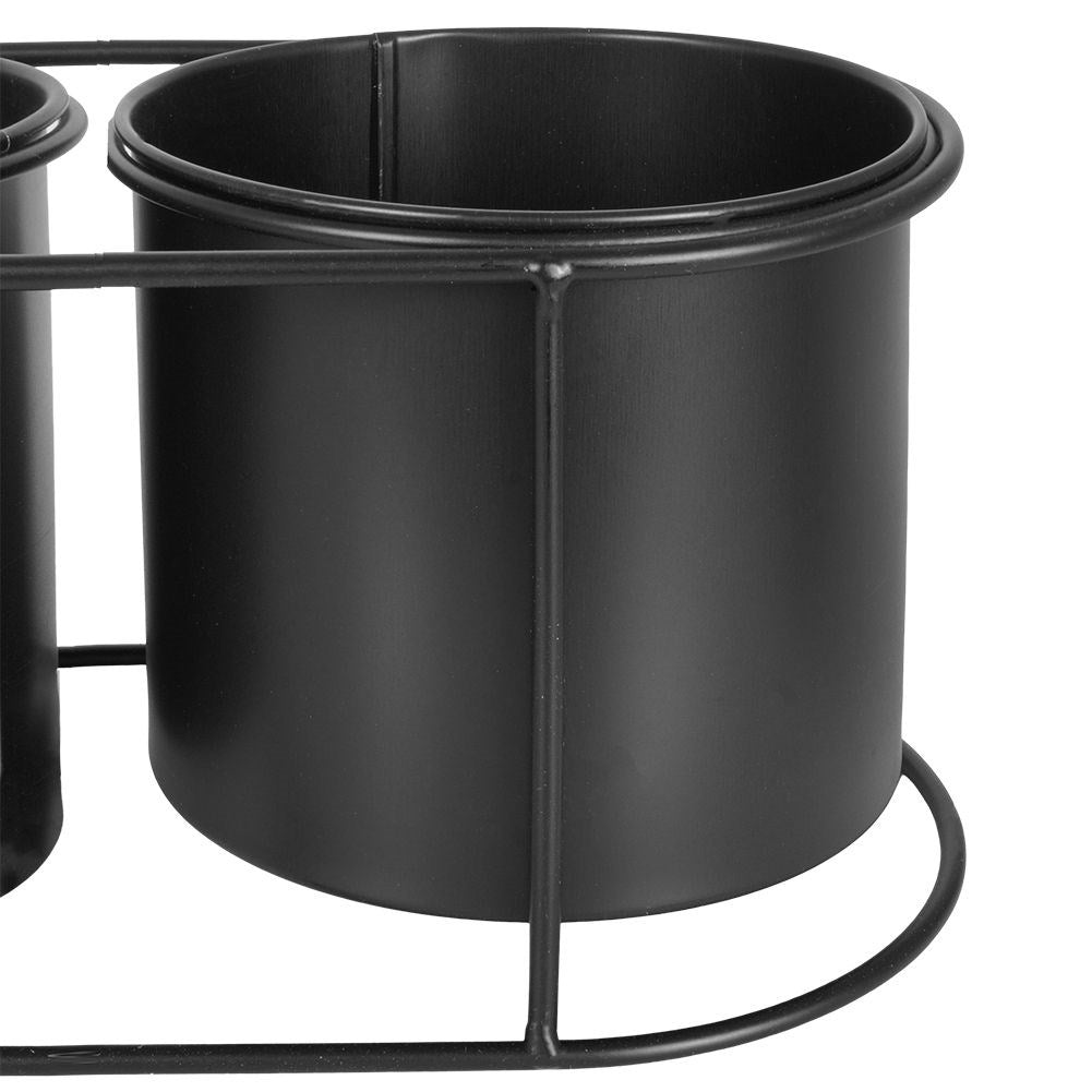 Elegant flower stand for three indoor/outdoor plants