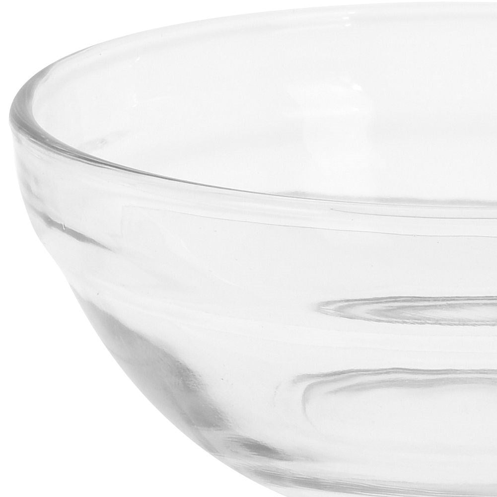 Elegant glass bowls for salad, snacks, jelly & pudding