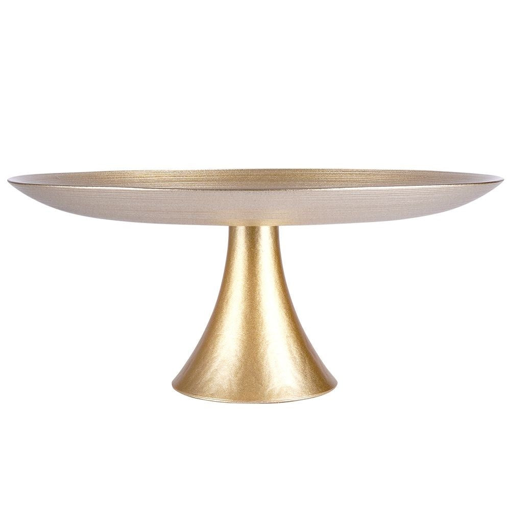 Elegant glass cake stand - 28 cm diameter
