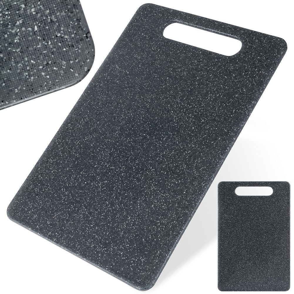Elegant granite imitation cutting board with handle