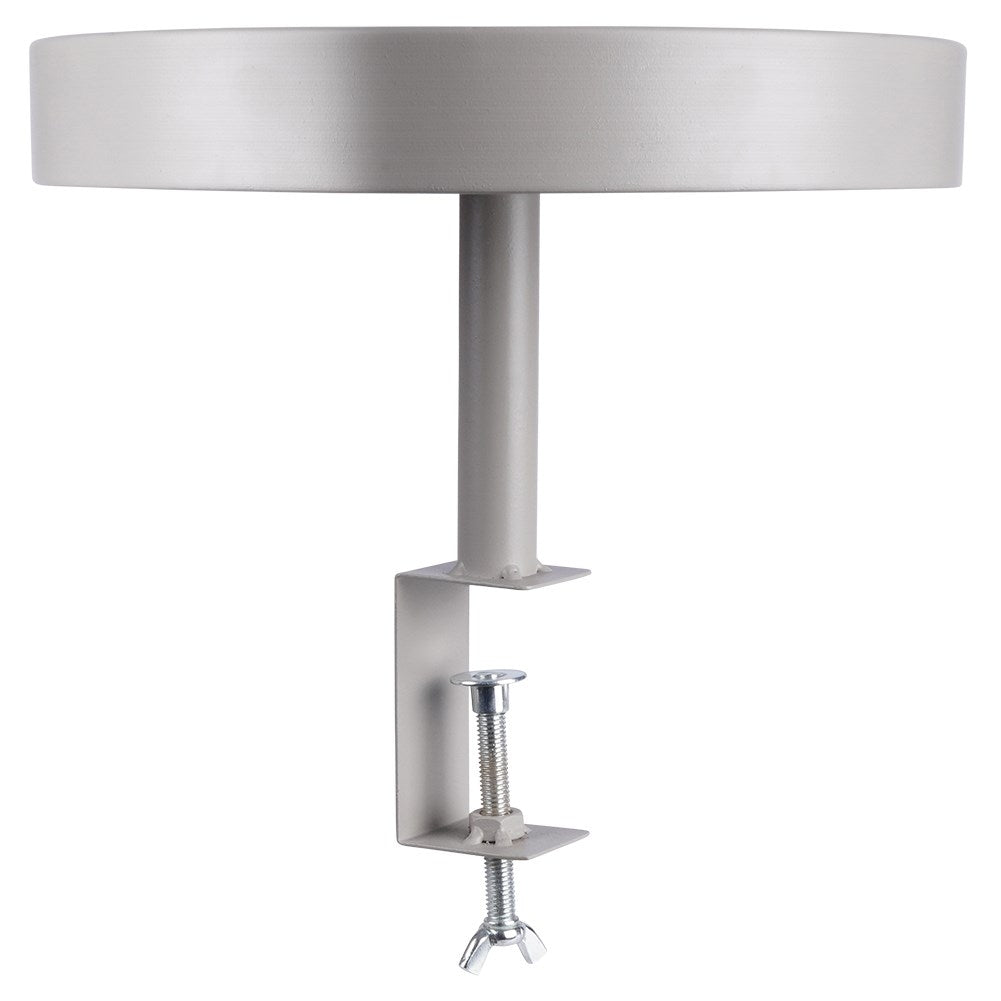 Elegant gray flower stand for windowsill or table