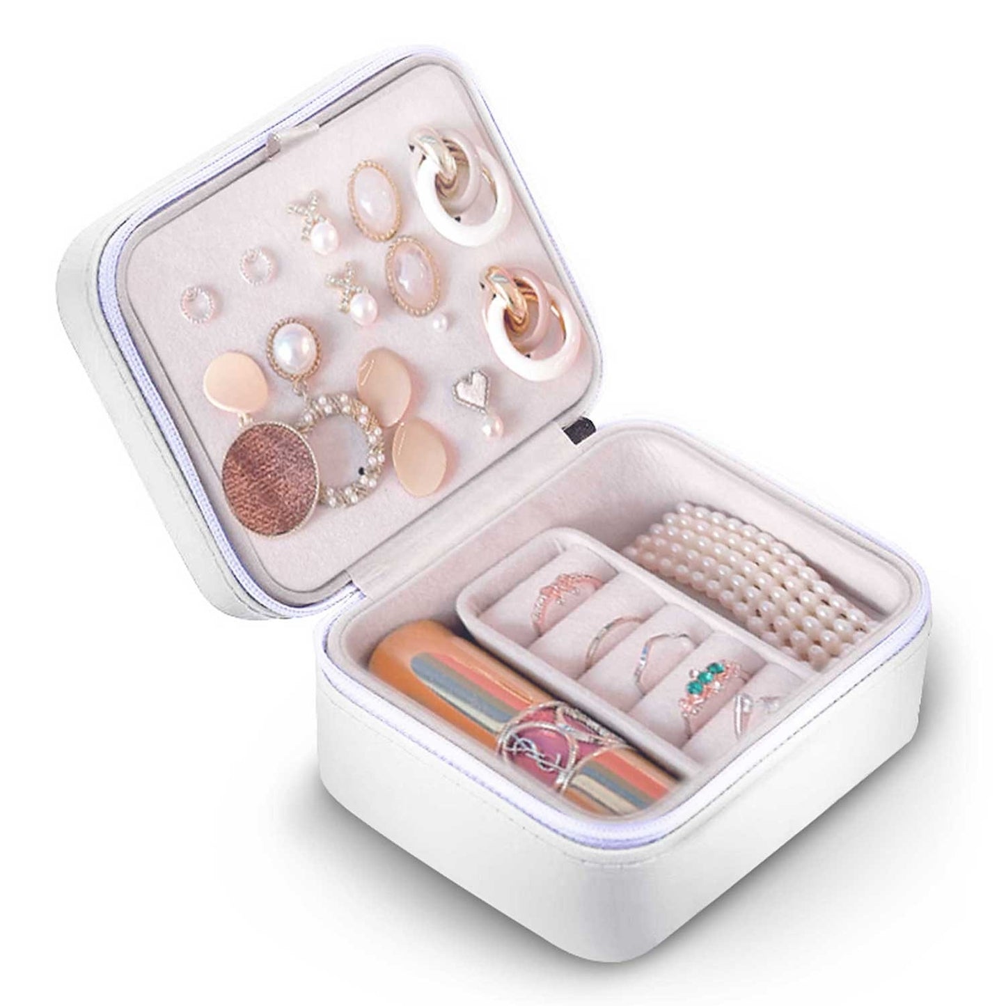 Elegant jewelery box MS-702 Massido - white