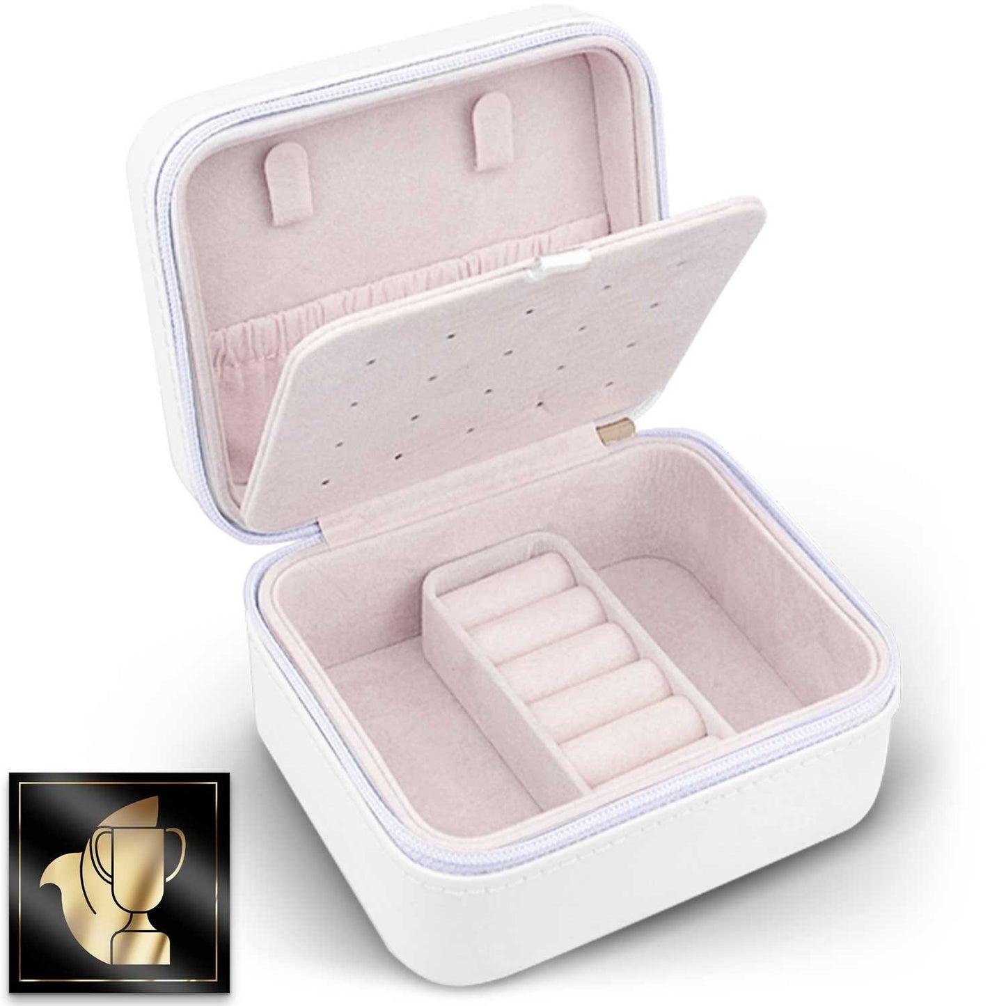 Elegant jewelery box MS-702 Massido - white