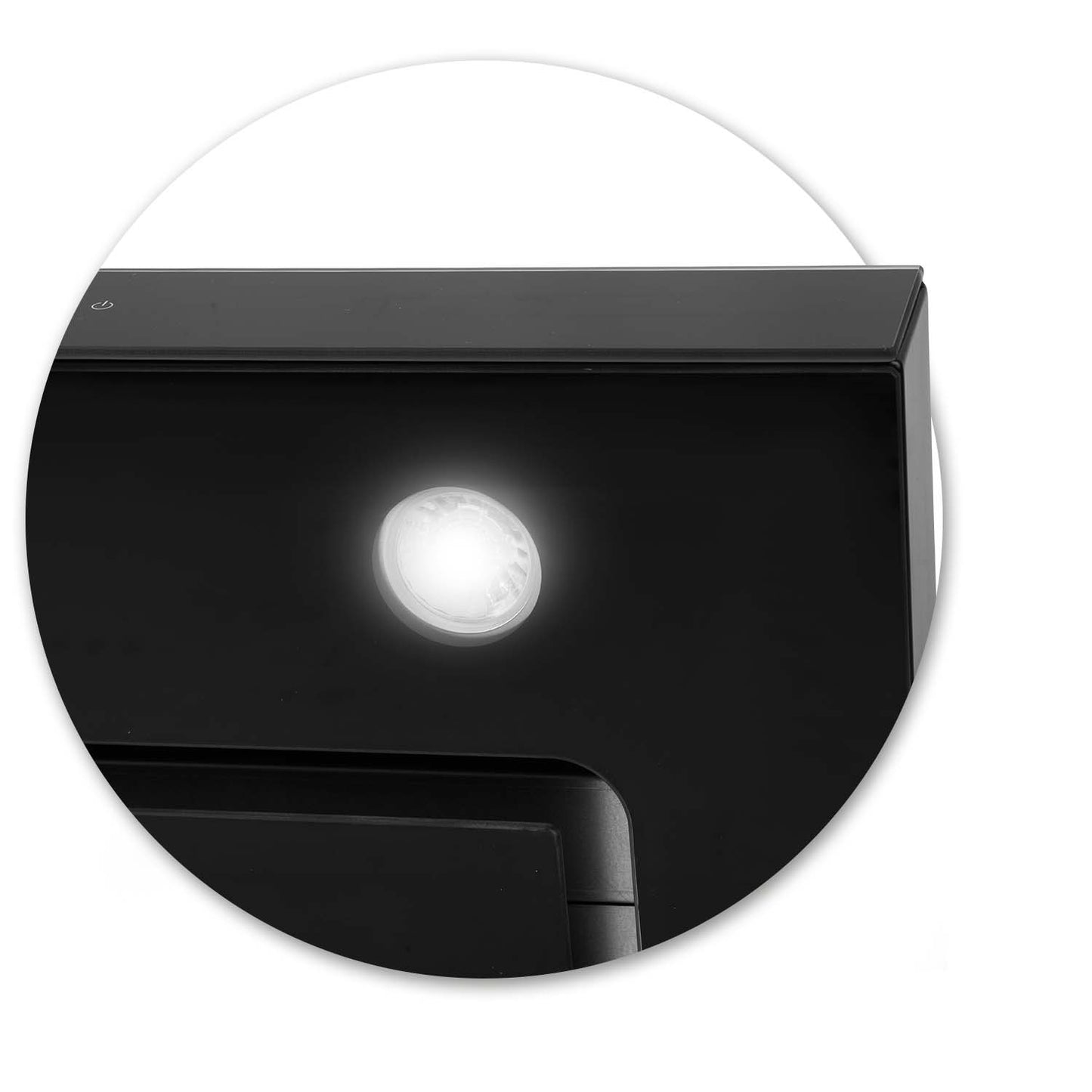 Elegant kitchen hood 60 cm black Berdsen BE-60E