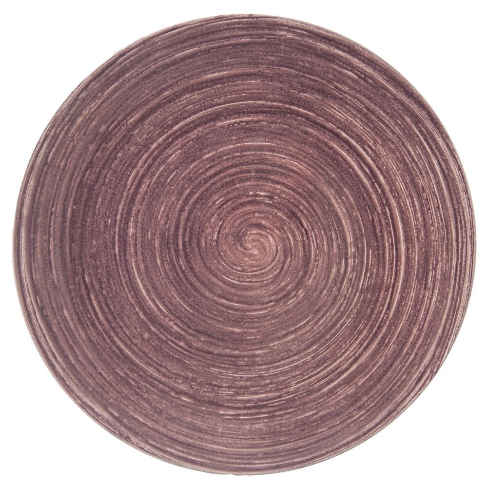 Elegant place mat 33 cm in dirty pink color