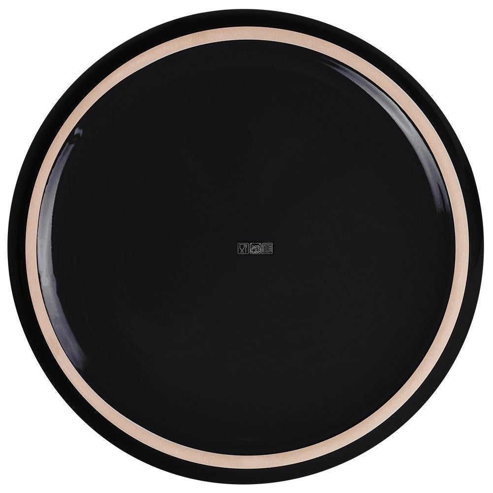 Elegant porcelain dessert plate - 18.5 cm