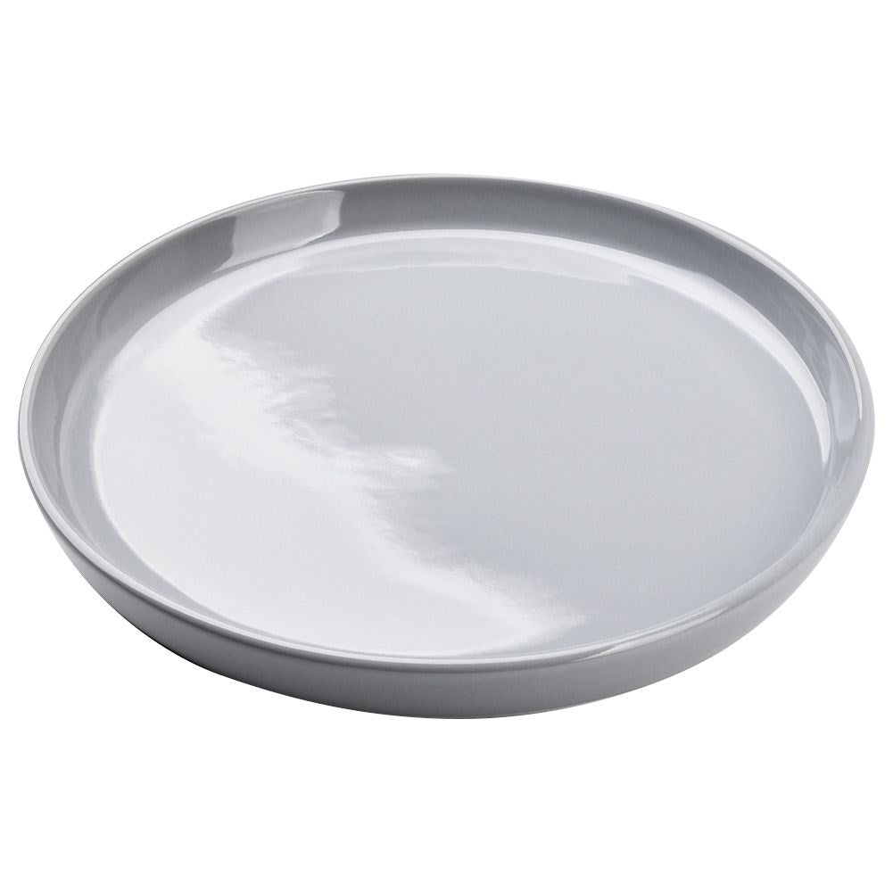 Elegant porcelain dessert plate, 19 cm, classic and modern