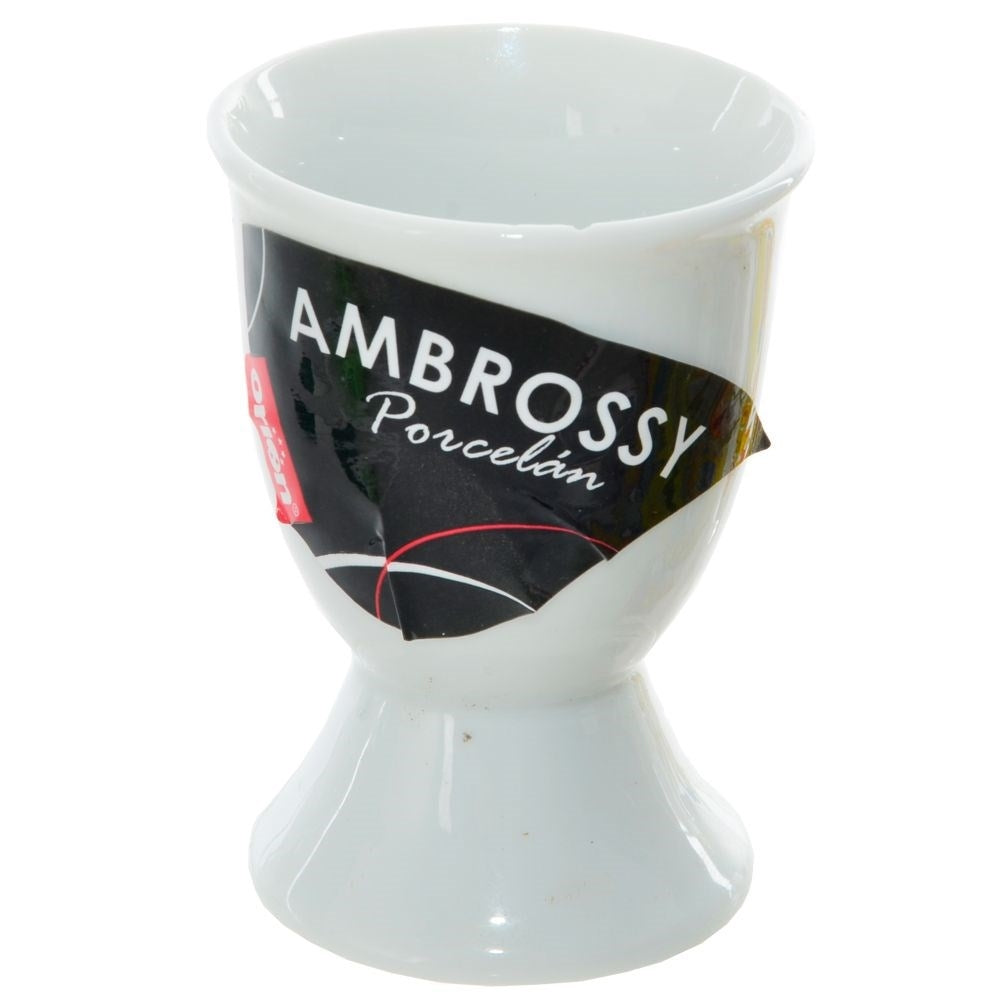 Elegant porcelain egg cup with a stylish and easy-to-clean design