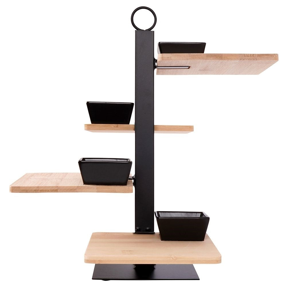Elegant shelves for charcuterie, cheese, cakes, fruit, snacks