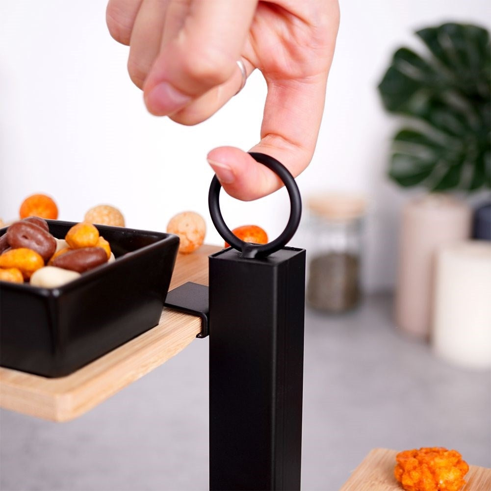 Elegant shelves for charcuterie, cheese, cakes, fruit, snacks