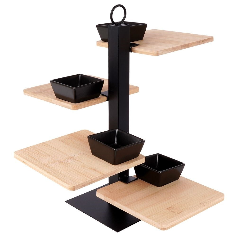 Elegant shelves for charcuterie, cheese, cakes, fruit, snacks