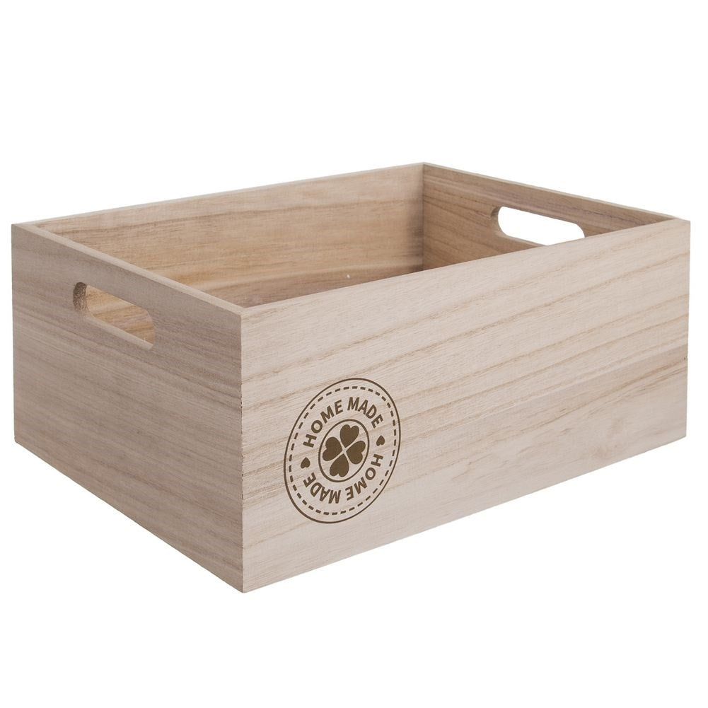 Elegant storage chest with handle for easy transport