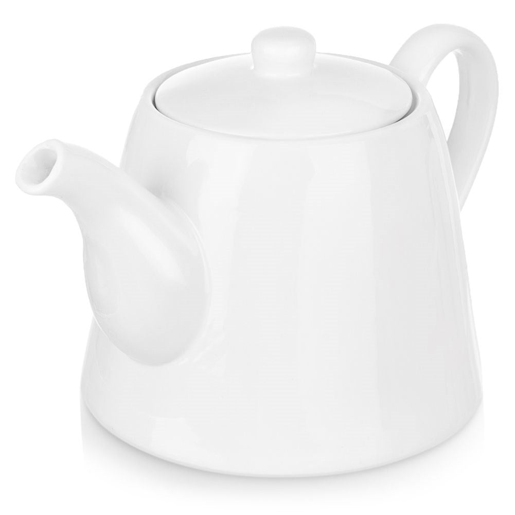 Elegant white porcelain jug, 2L, dishwasher & microwave safe