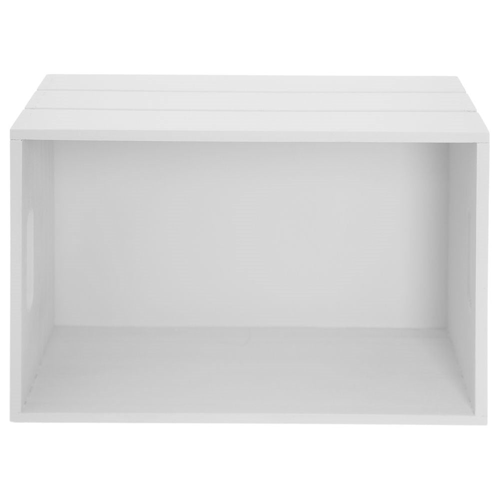 Elegant white storage box for all items