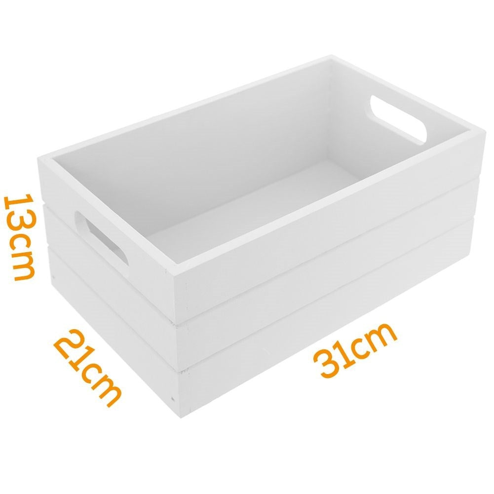 Elegant white storage box for various items