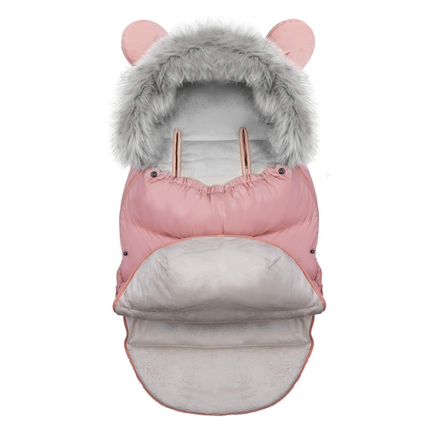 Elmi Ricokids sleeping bag for stroller and sled - pink