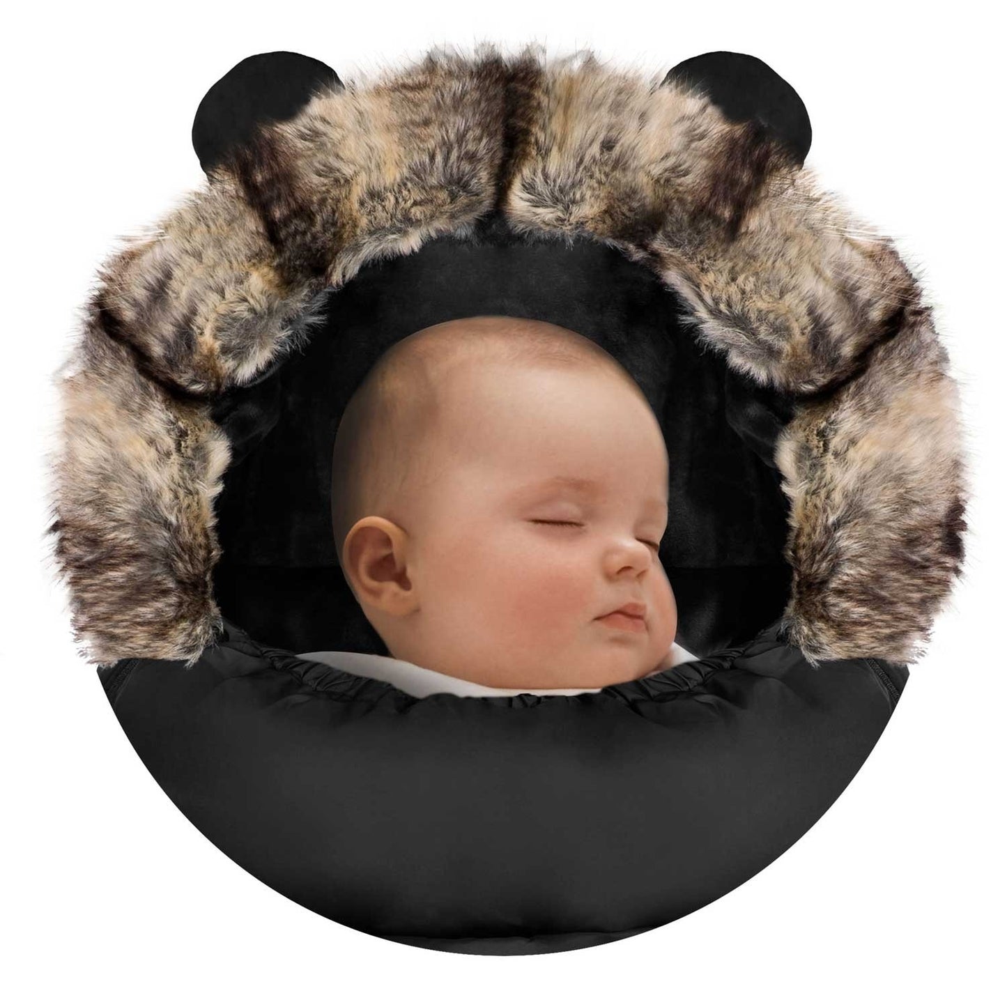 Elmi Ricokids stroller/sled sleeping bag - black