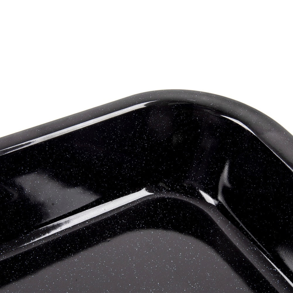 Enamel Baking Tray, Rectangular 31x25x4.5 cm