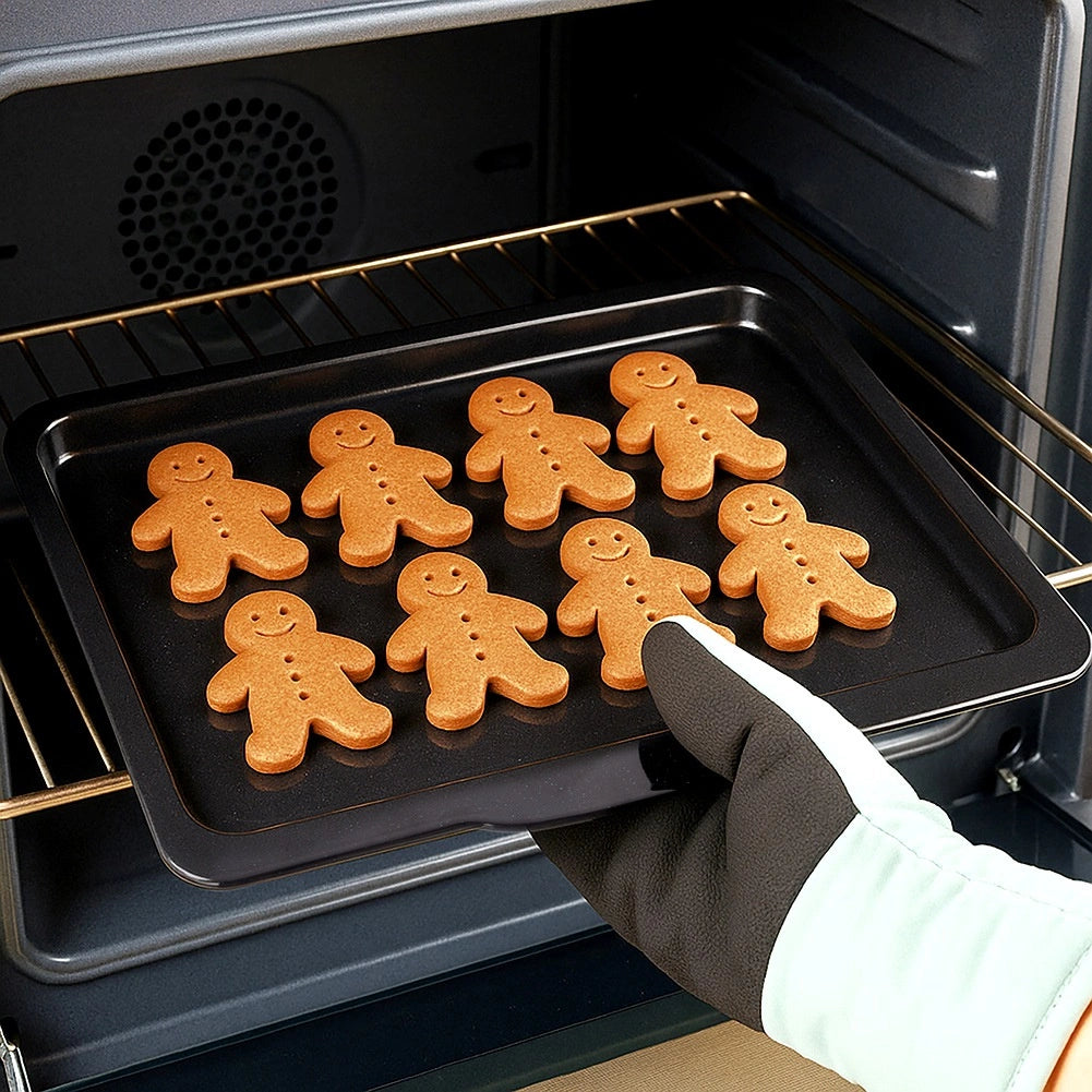 Enamel Baking Tray, Rectangular 40x35.5 cm, Dishwasher Safe