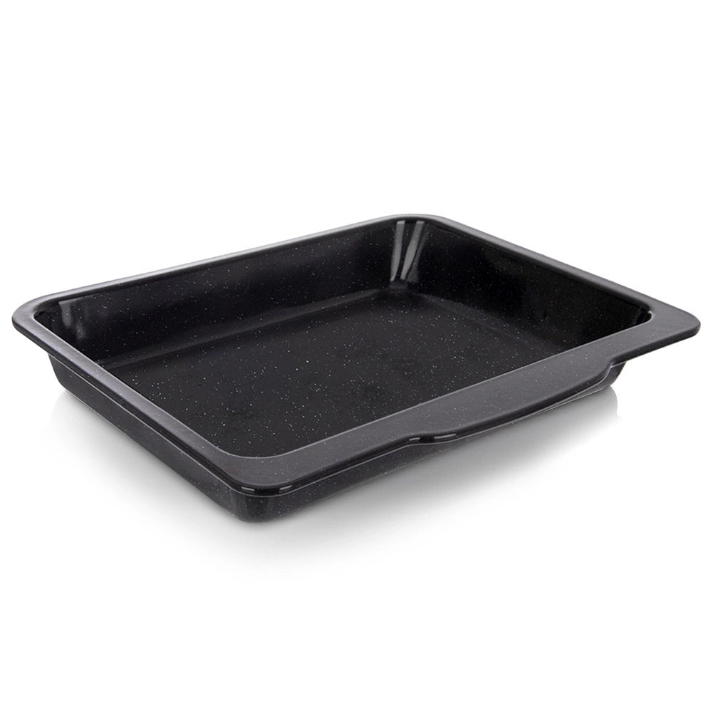 Enamel Baking Tray, Rectangular 40x35.5x5 cm