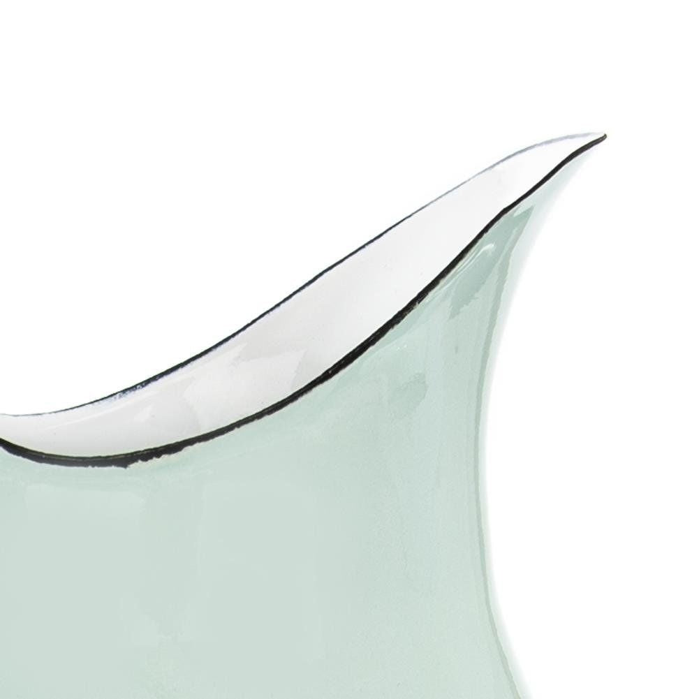 Enamel Jug with Comfortable Handle - Perfect for Drinks & Vase