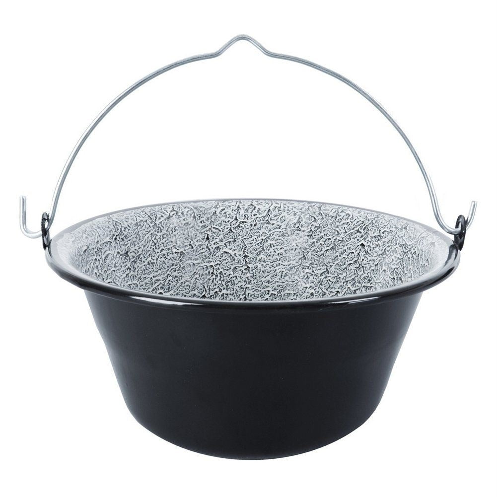 Enameled Hungarian Casserole for Open Fire Cooking