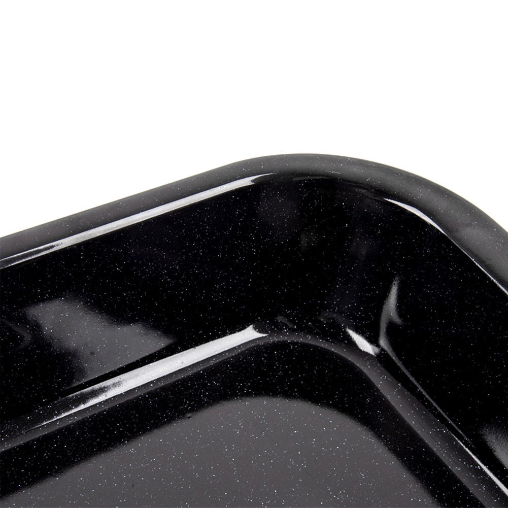 Enameled Steel Baking Tray, Rectangular 36x26x5 cm