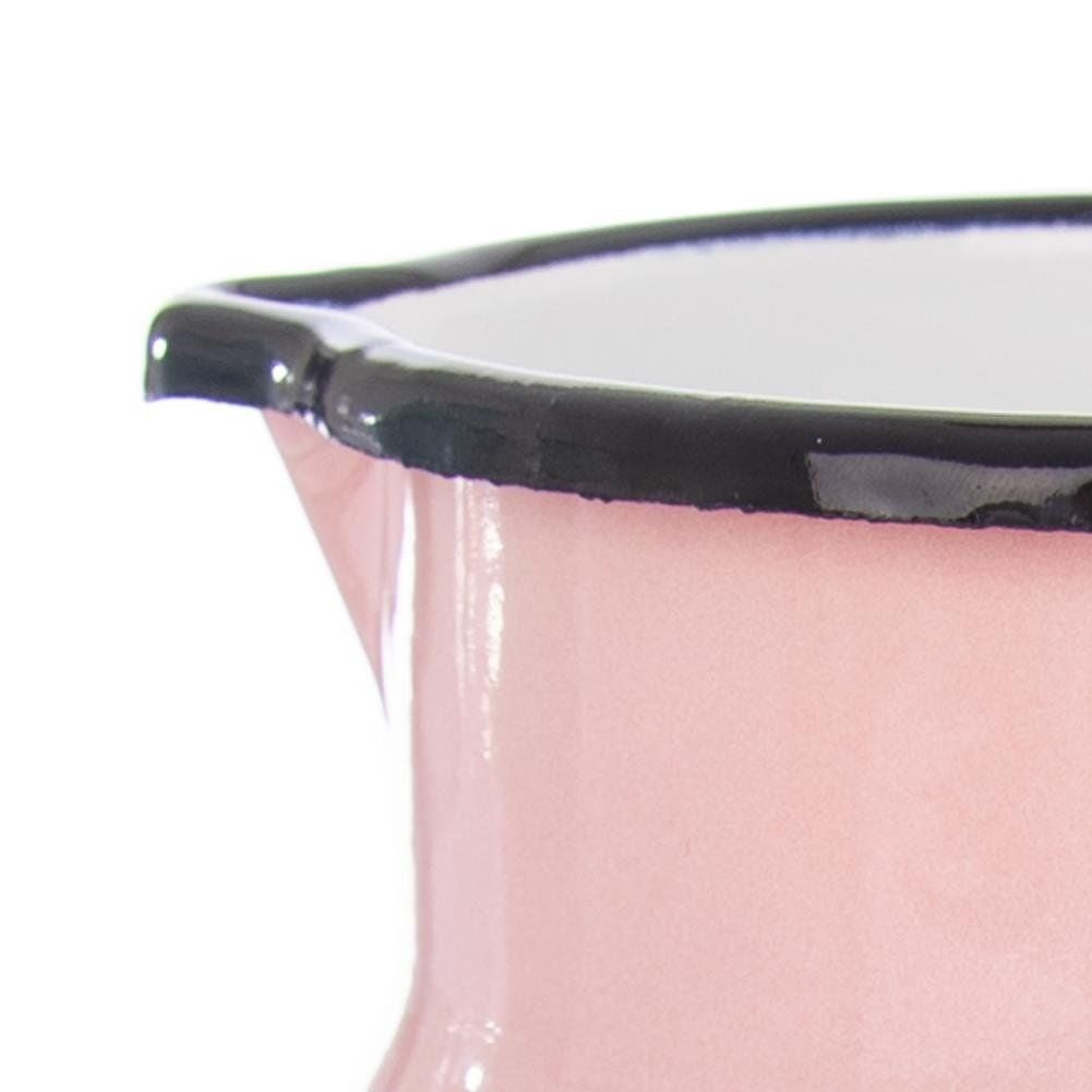 Enameled pink mug LOUKA 800 ml