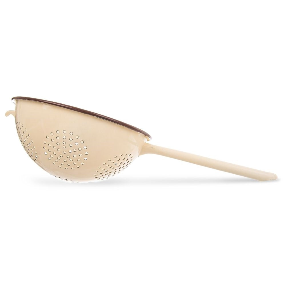 Enameled steel strainer - Practical and decorative kitchen utensil