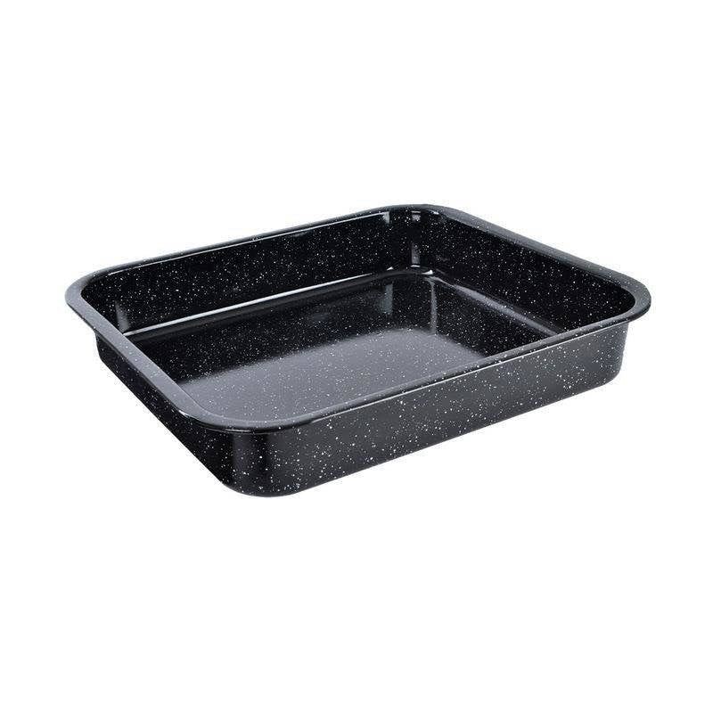 Enamelled steel plate: Perfect for baking and frying