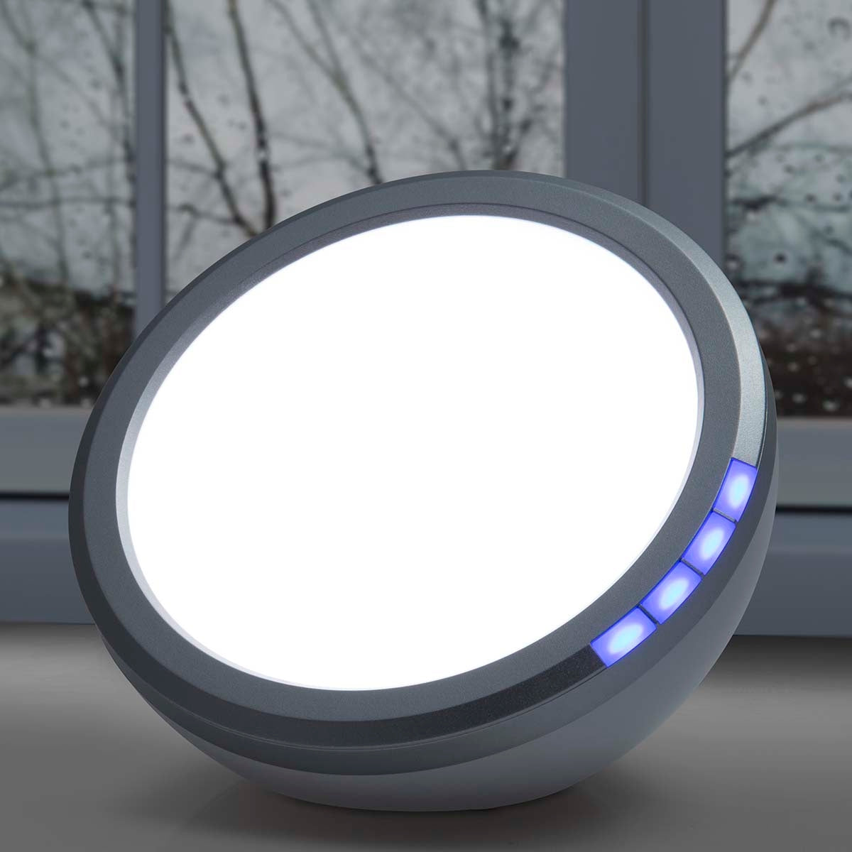 Energy lamp / light therapy lamp White/Silver