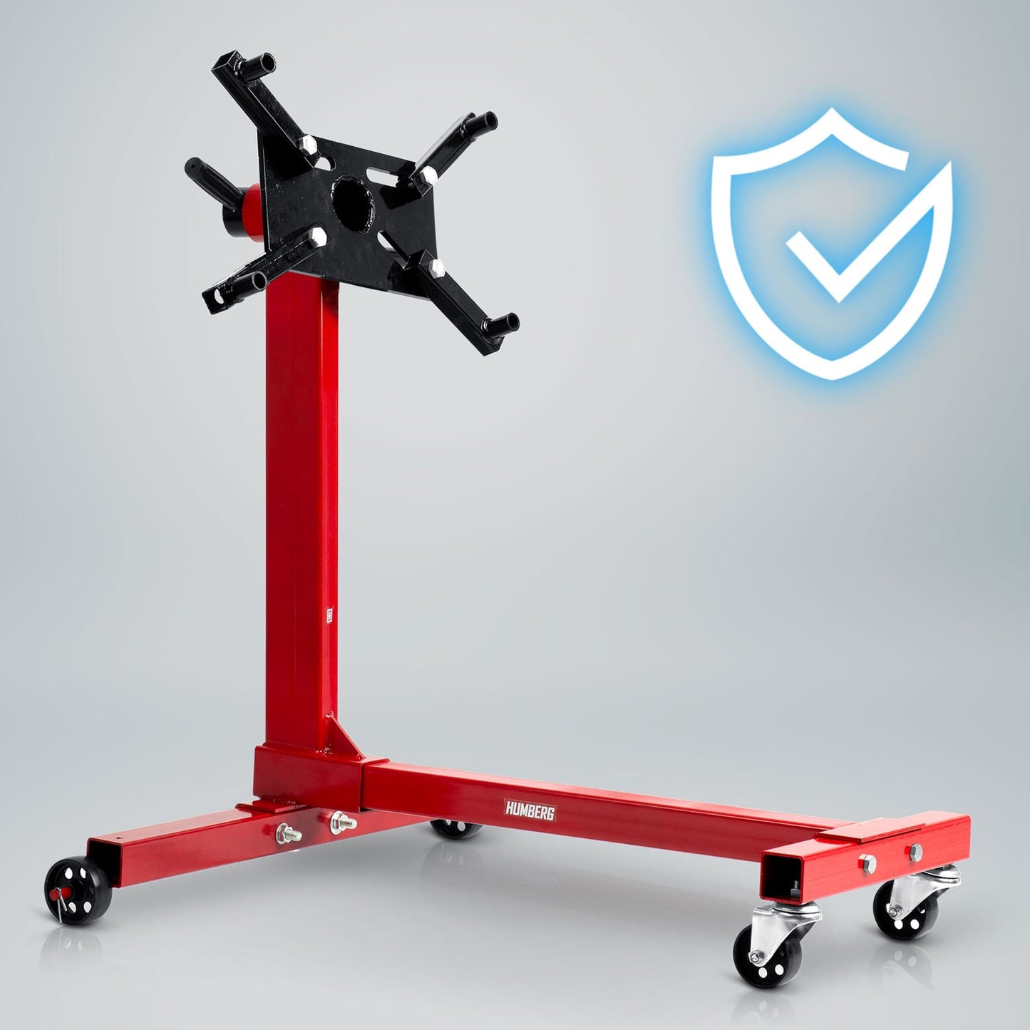 Engine Stand 450 kg Capacity, 360 Rotation, Steel-Aluminum