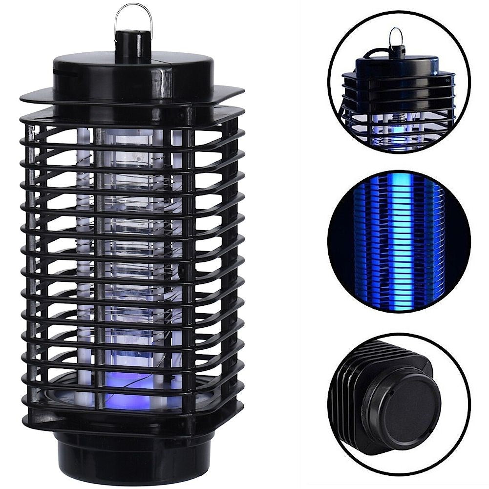 Environmentally friendly LED lamp against mosquitoes, gnats and flies