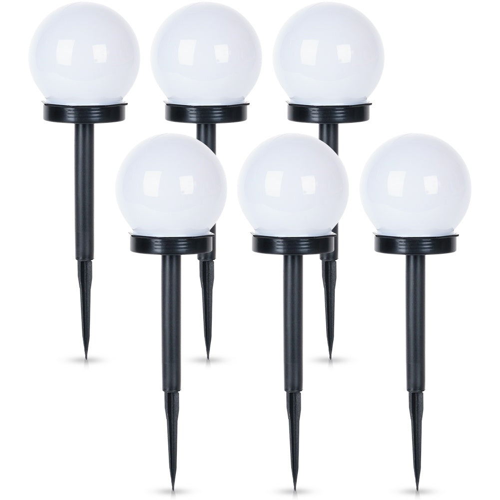 Environmentally friendly solar lamps for garden and terrace