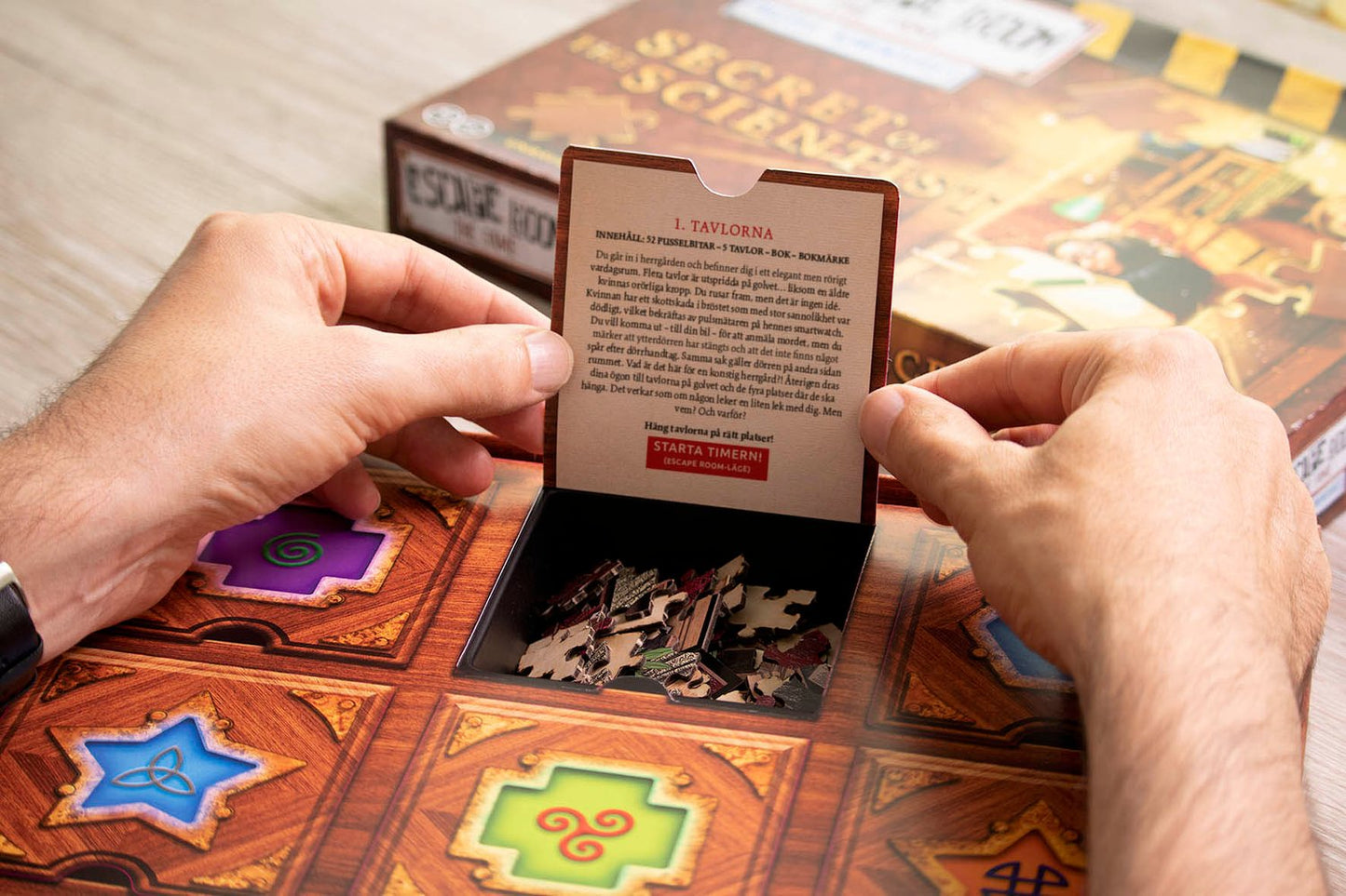 Er Puzzle Adv. Forskarens Hemlighet - Swedish