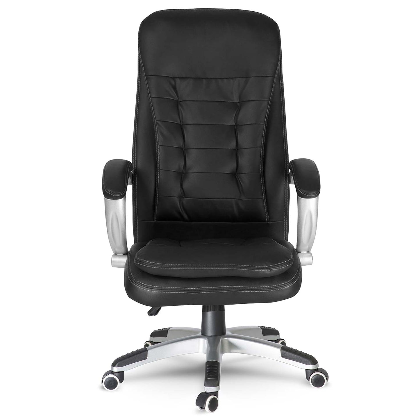 Ergonomic Black Office Chair with Adjustable Height