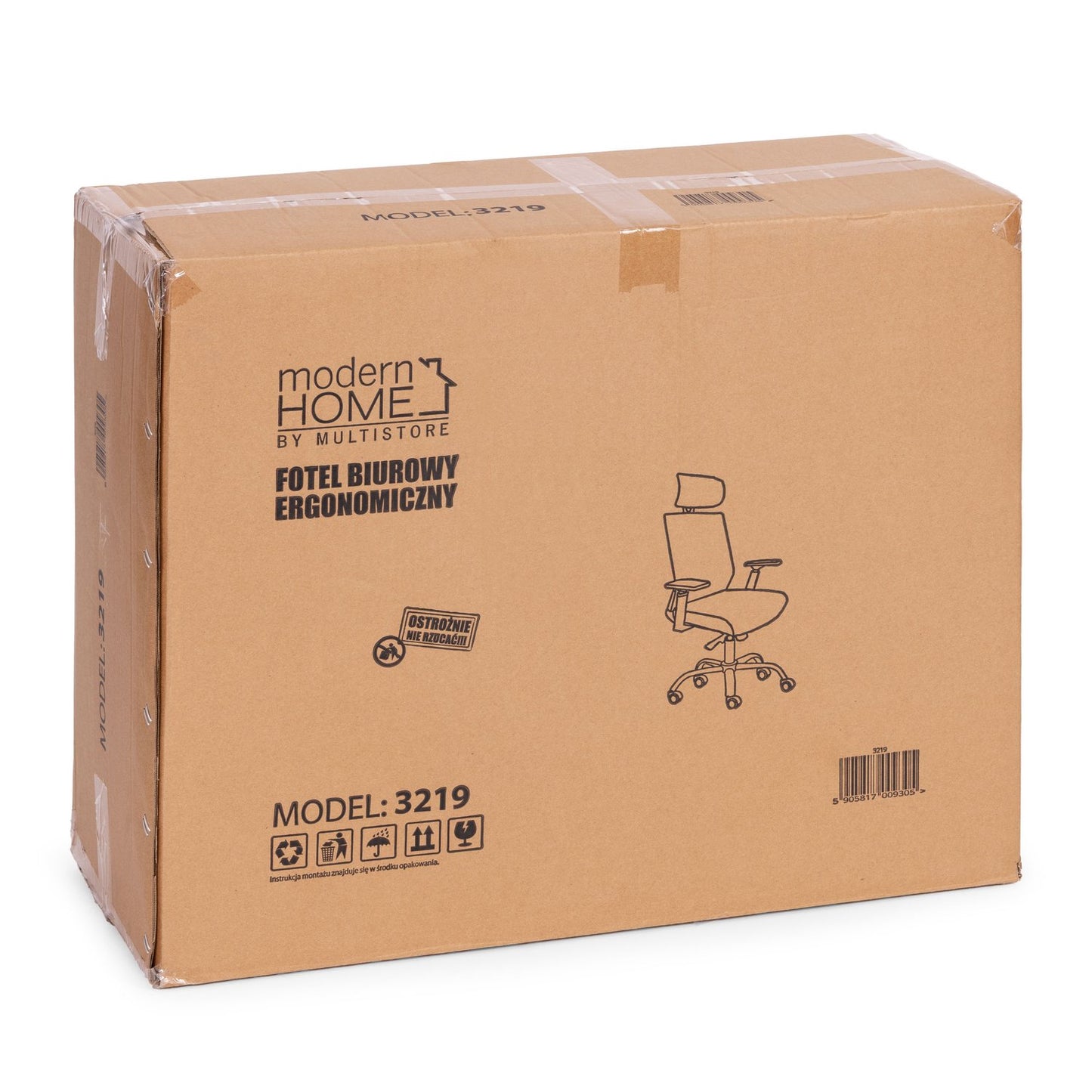 Ergonomic Black Office Chair with Adjustable Height and Mesh Back