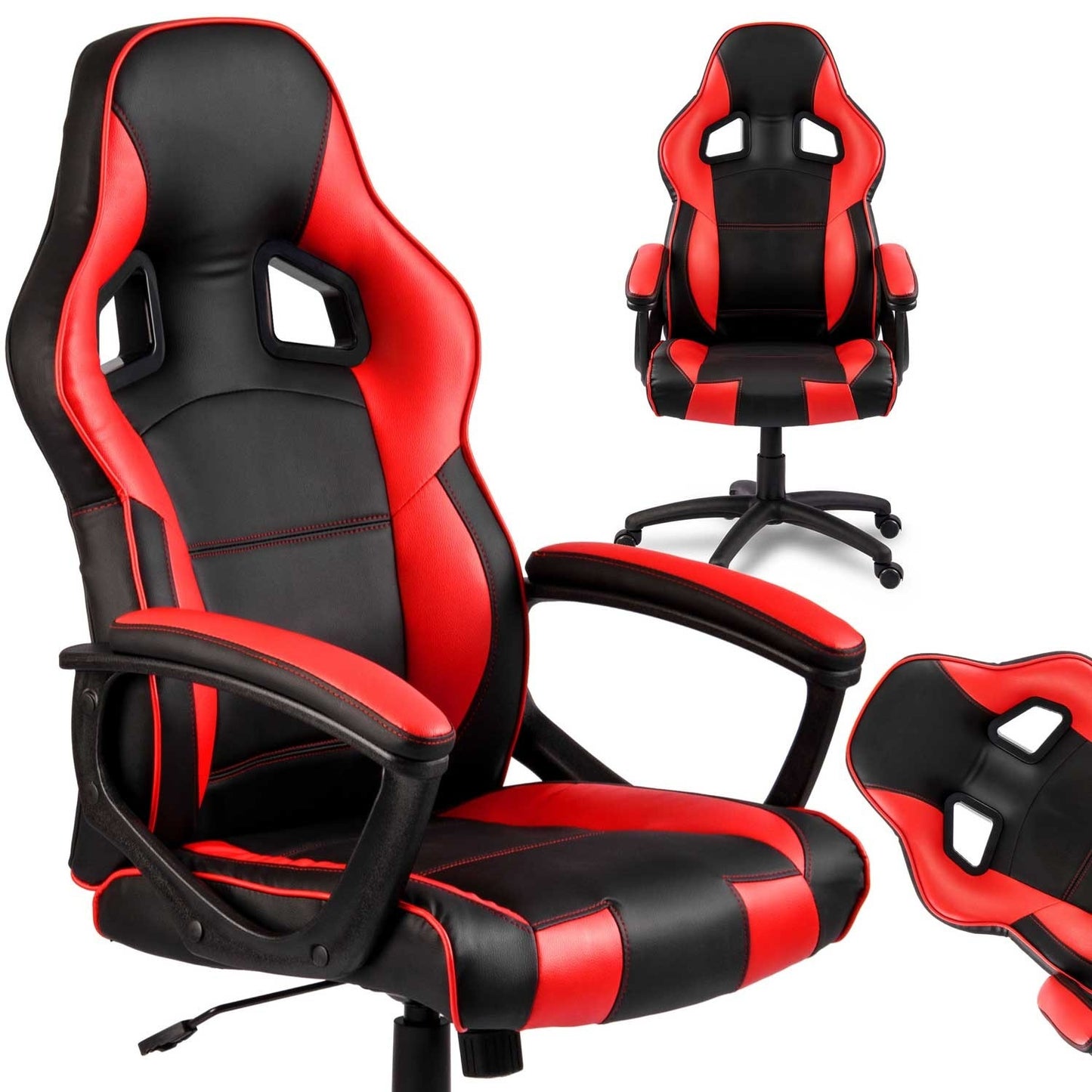Ergonomic Gaming Chair Sofotel Surmo Black/Red
