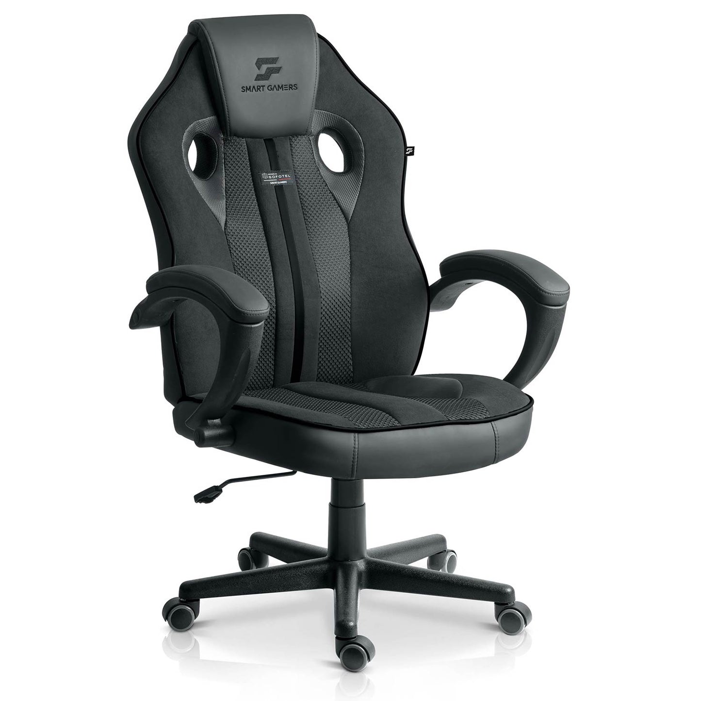 Ergonomic Gaming Chair with Adjustable Height and 360 Swivel